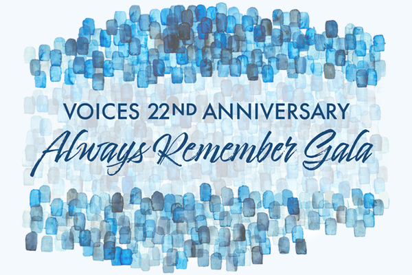 VOICES Always Remember Gala Nov. 9 in NYC