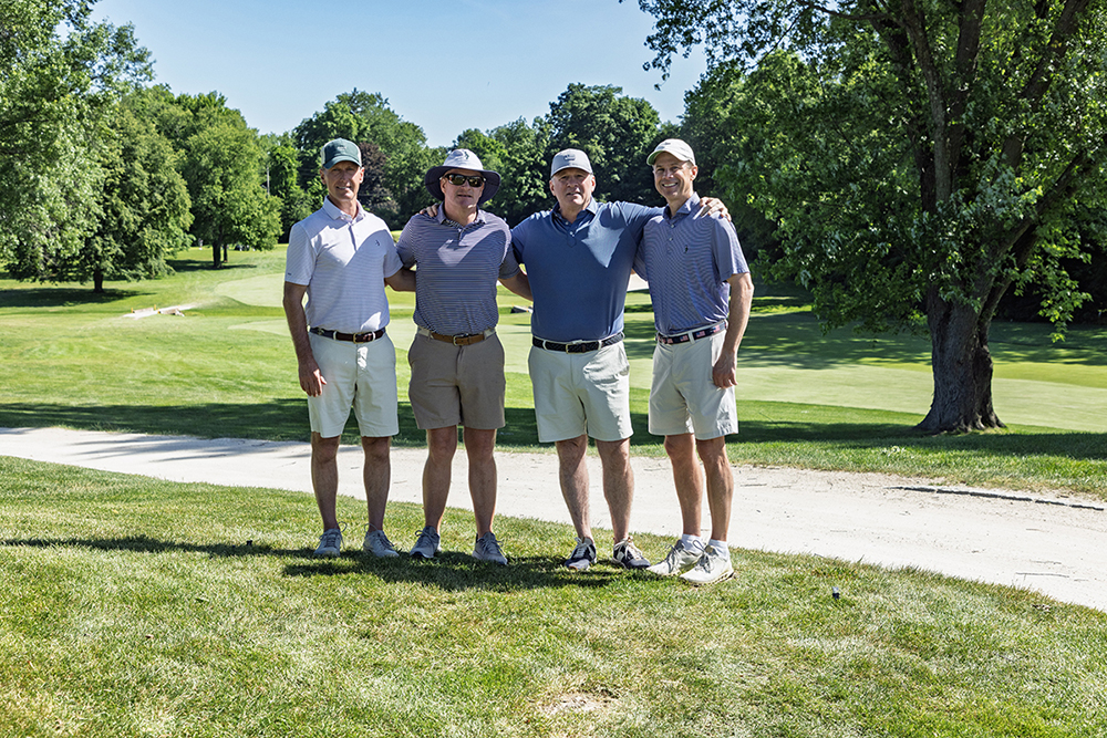 Bill Huntington, Tim Shannahan, Chris Burki, Dan Mooney