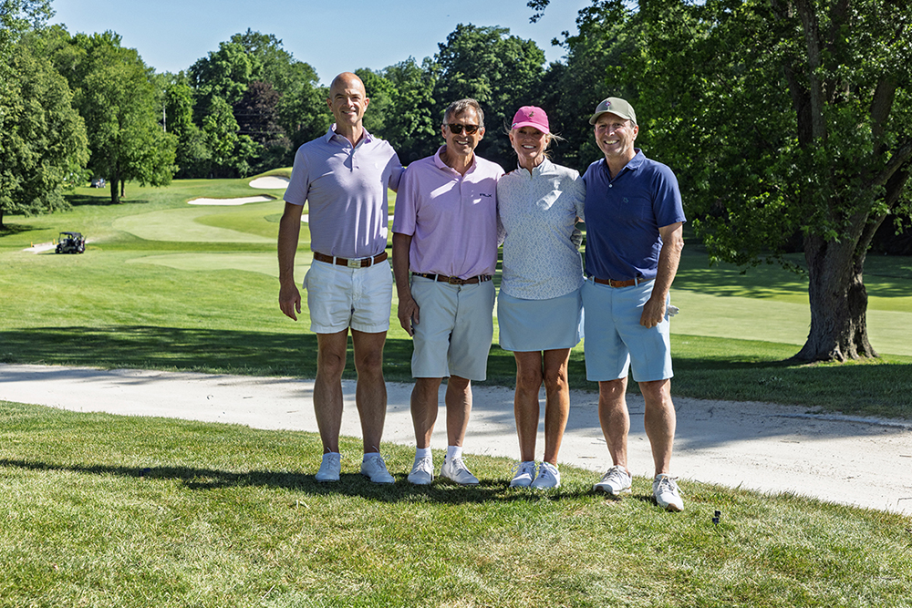 2nd Place Net: Kevin Concannon, Phil DeSantis, Trish DeSantis, Oren Bramson