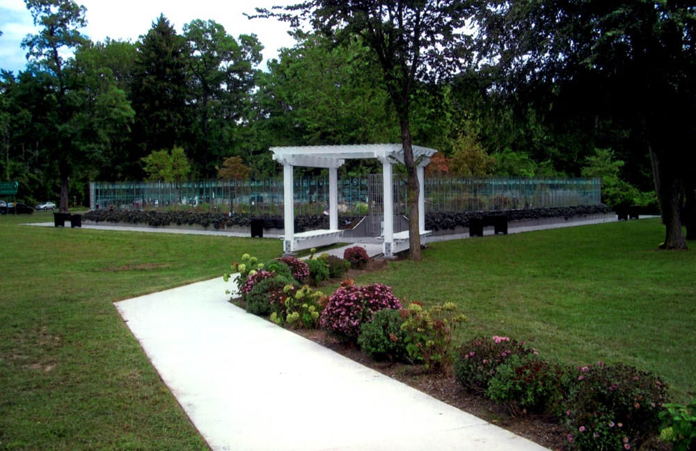 Here is the Suffolk County "Garden of Remembrance," in which Gerard's name appears.