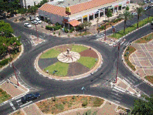 Or Yehuda Memorial Square in Israel