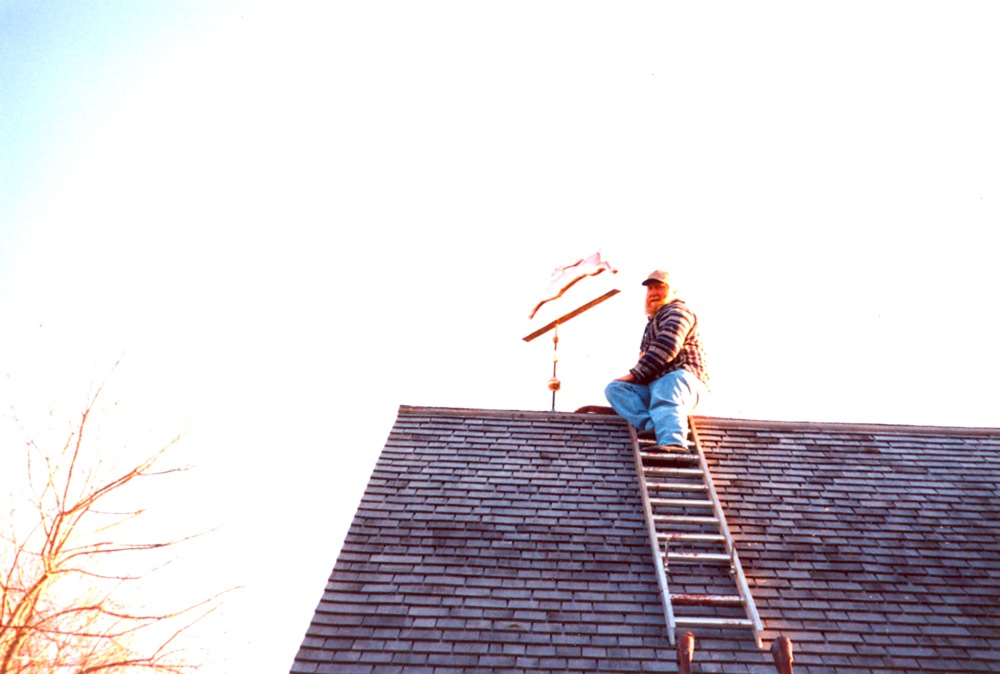 Rabbit Weathervane Memorial