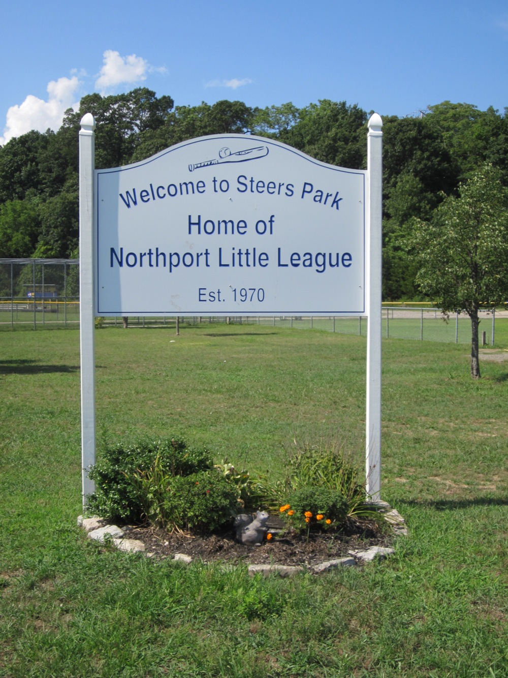 Little League field dedicated in honor of Danny. Steers Park, NY.