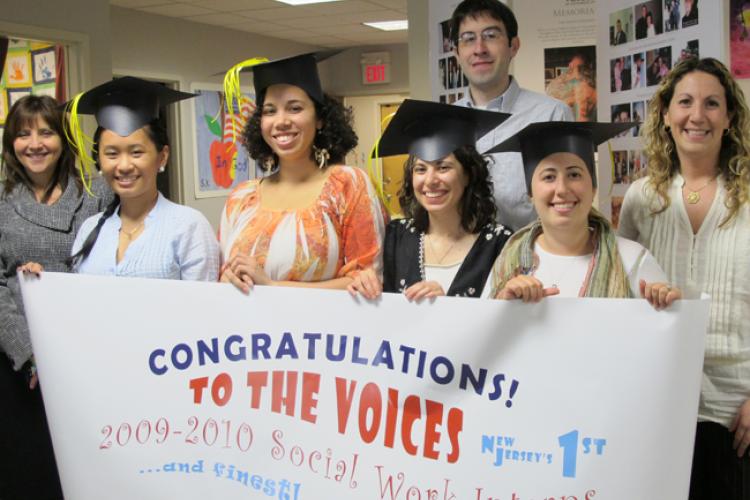 VOICES celebrates the graduation of our social work interns
