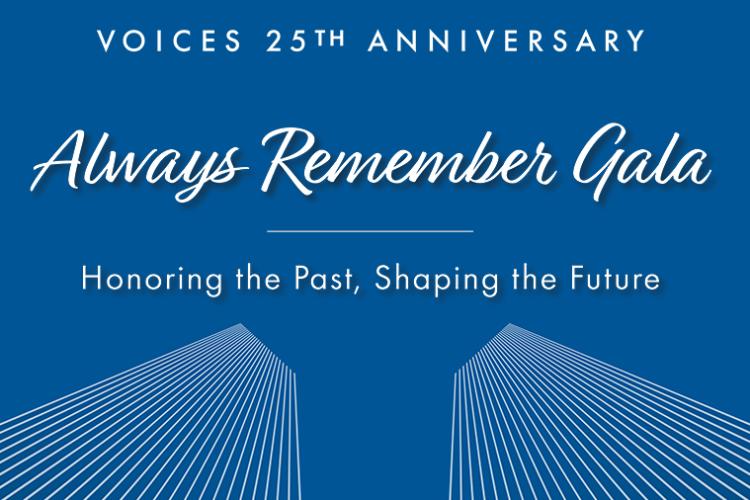 Announcing VOICES 25th Anniversary Gala Honorees 
